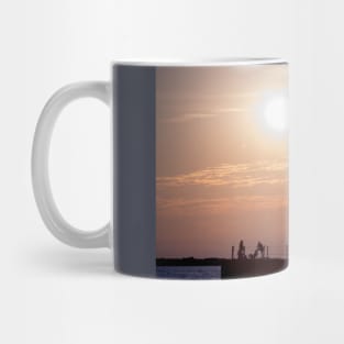 Sunset Muskegon Mug